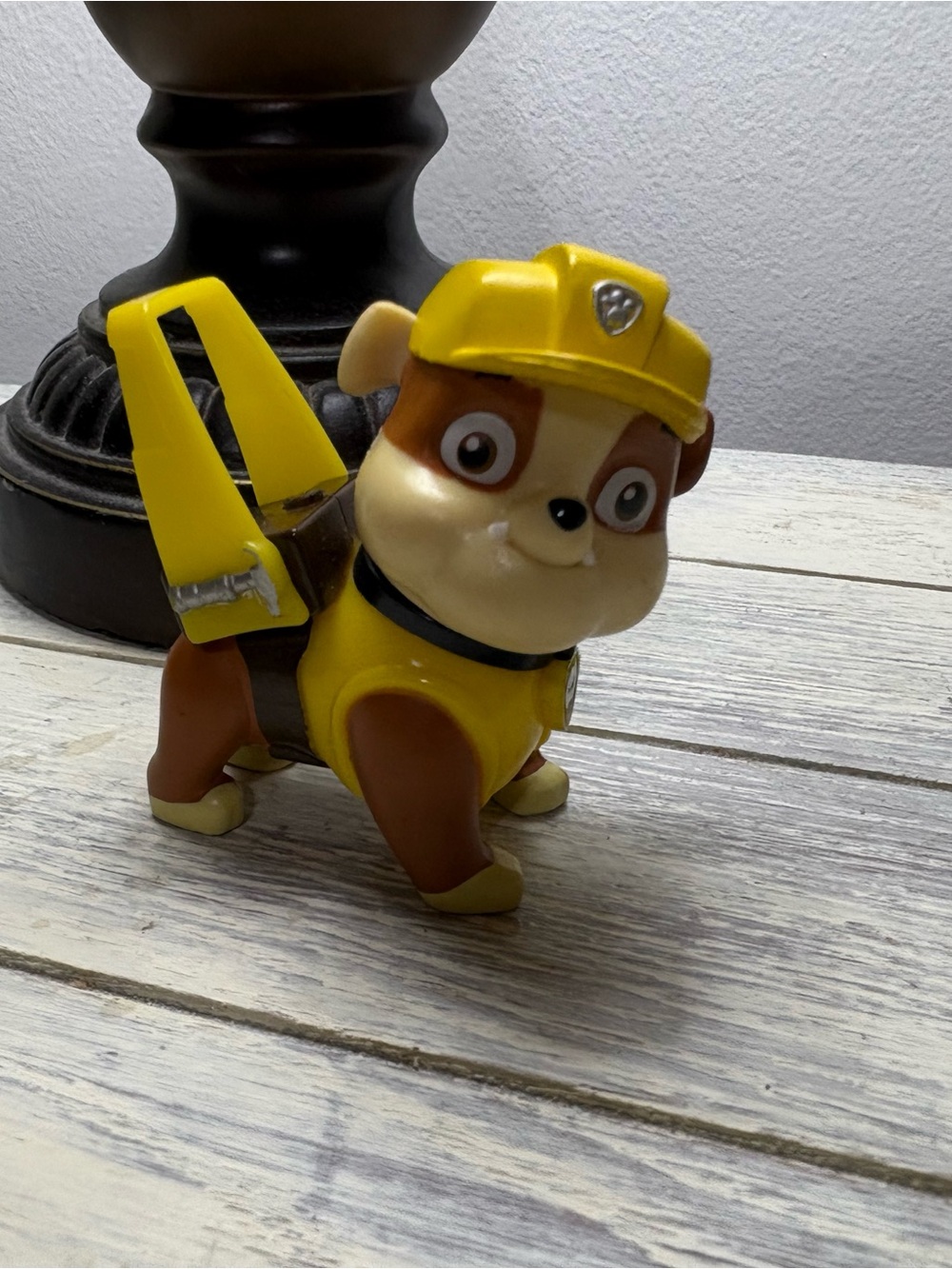 Paw patrol flip and fly rubble figure.  RARE.